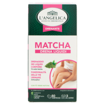 L'Angelica Drenante Matcha Drena Liquidi 60 Compresse 30 g