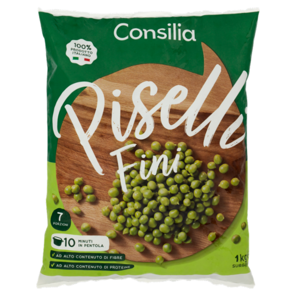 Consilia Piselli Fini Surgelati 1 kg
