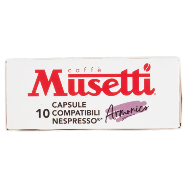 caffè Musetti That's Armonico 10 Capsule Compatibili Nespresso* 10 x 5,5 g