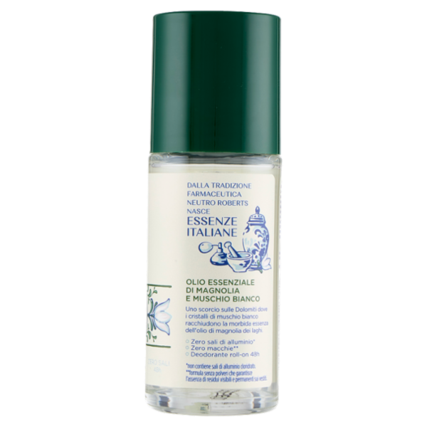 Neutro Roberts Essenze Italiane Dolomiti Olio Essenziale di Magnolia e Muschio Bianco 50 ml