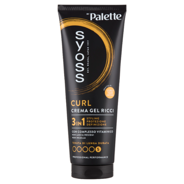Syoss By Palette Curl Crema Gel Ricci 250 ml