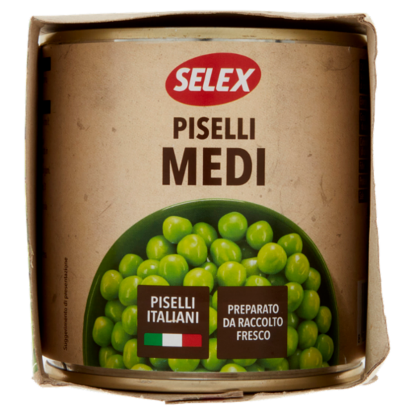 Selex Piselli Medi Lessati 3x410 g