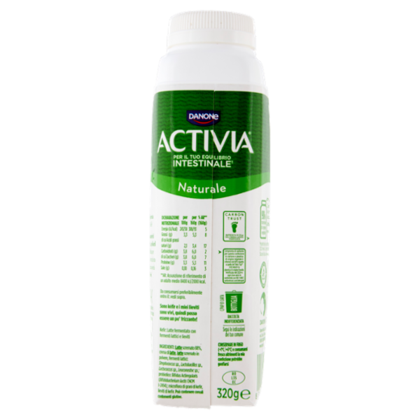 ACTIVIA Kéfir da bere, Bianco con Autentici Lieviti e Probiotico Bifidus, SenzaZuccheriAggiunti,320g