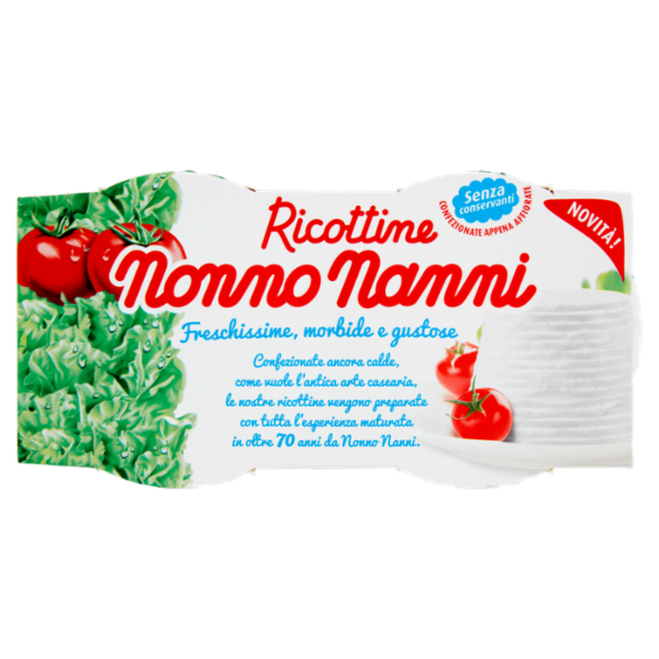 Nonno Nanni Ricottine 2 x 100 g