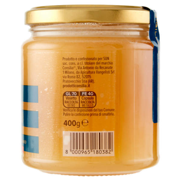 Consilia Optima Miele di Arancio 100% Italiano 400 g
