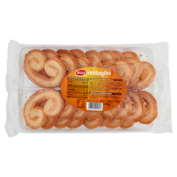 Selex Ventaglini di Pasta Sfoglia 220 g