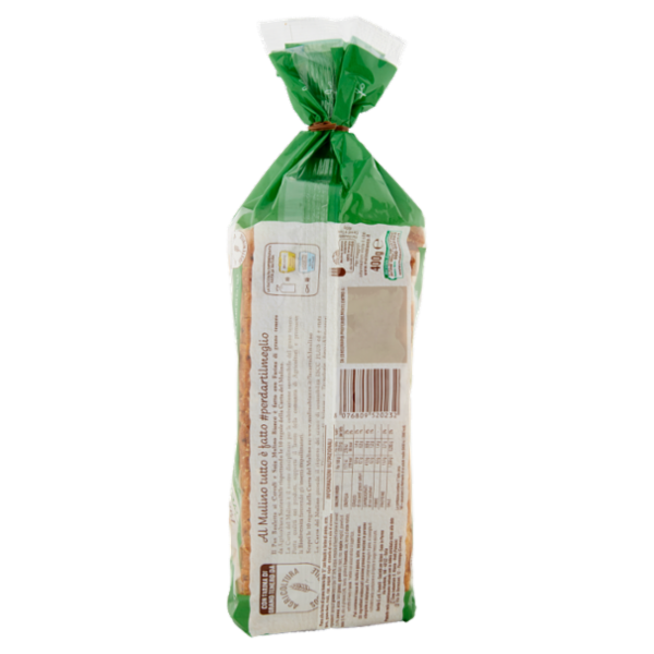 Mulino Bianco Pan Bauletto Pane ai Cereali Ideale per Panini 400g
