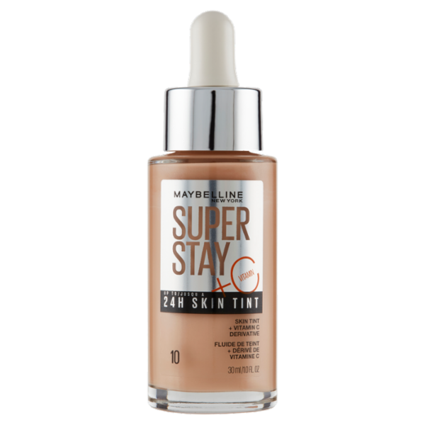 Maybelline New York Fondotinta Super Stay Skin Tint 24h - 10 30 ml