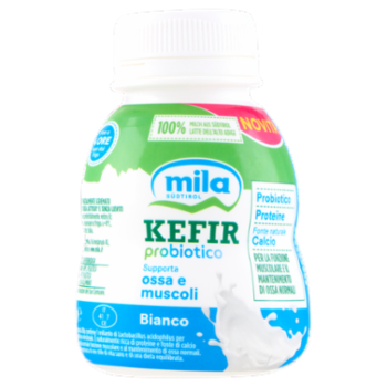 Mila Kefir Probiotico Supporta Ossa e Muscoli Bianco 180 g