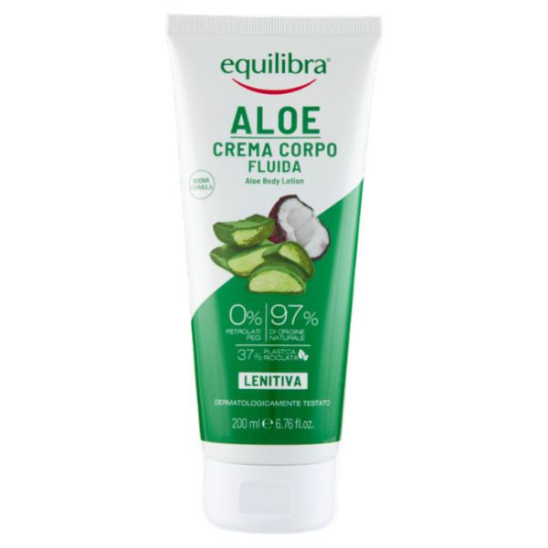 equilibra Aloe Crema Corpo Fluida Lenitiva 200 ml