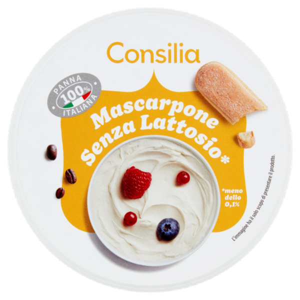 Consilia Mascarpone Senza Lattosio 250 g