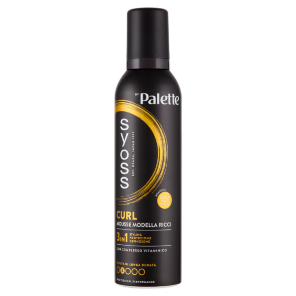 Syoss By Palette Curl Mousse Modella Ricci 250 ml