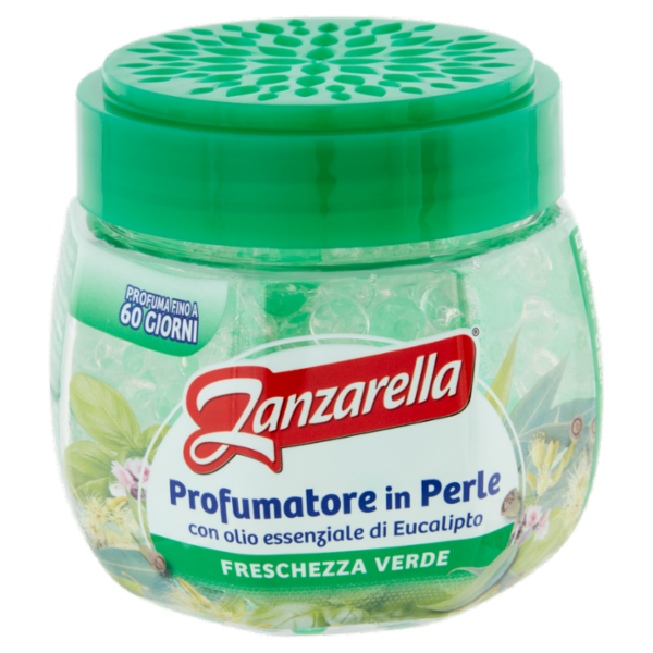 Zanzarella Profumatore in Perle Freschezza Verde 170 g