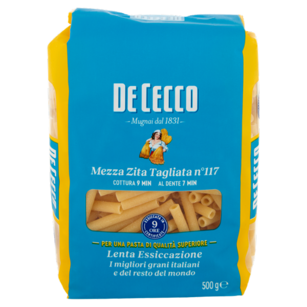 De Cecco Mezza Zita Tagliata n°117 500 g