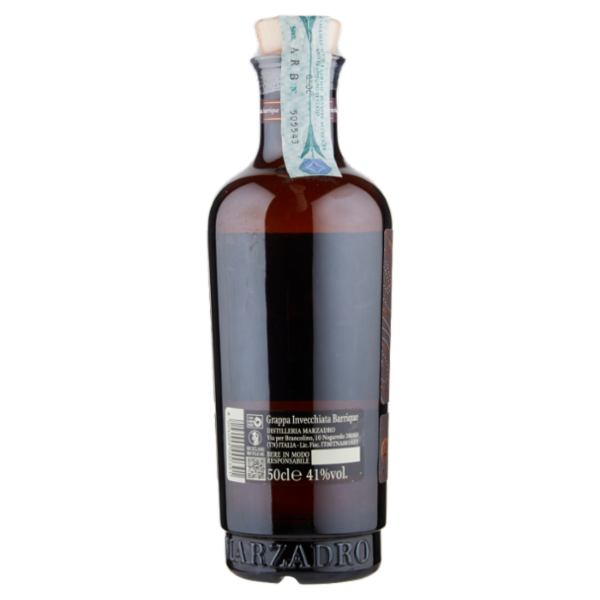 Marzadro Trentina Grappa Barrique Morbida 50 cl