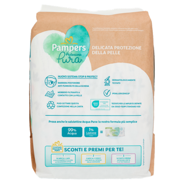 Pampers Protezione Pura 5 19 pz