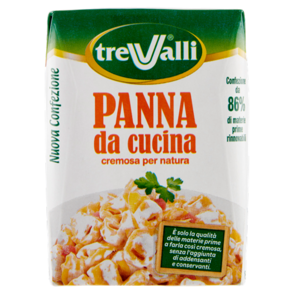 treValli Panna da cucina 200 ml