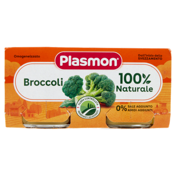Plasmon Omogeneizzato Broccoli 2 x 80 g
