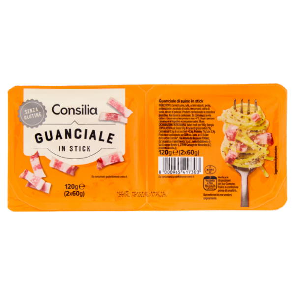 Consilia Guanciale in Stick 2x60 g