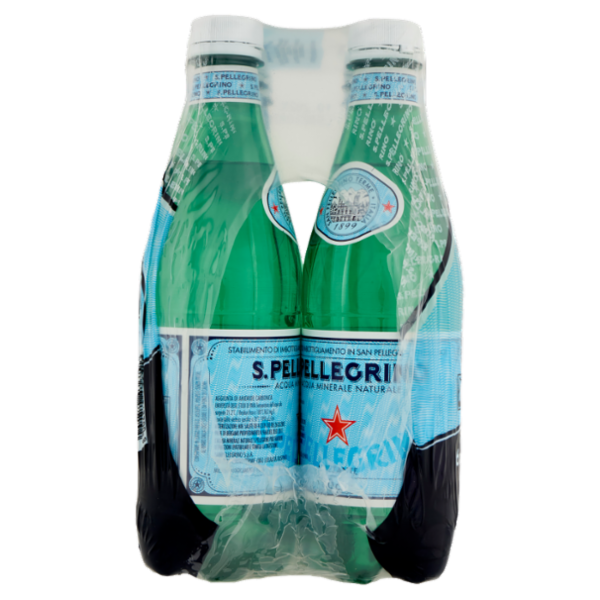 S.PELLEGRINO, Acqua Minerale Frizzante, Pet - 6x500ml