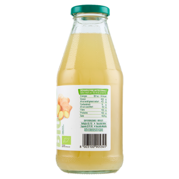 Selex Natura Chiama Bevanda Lime e Zenzero Biologica 500 ml