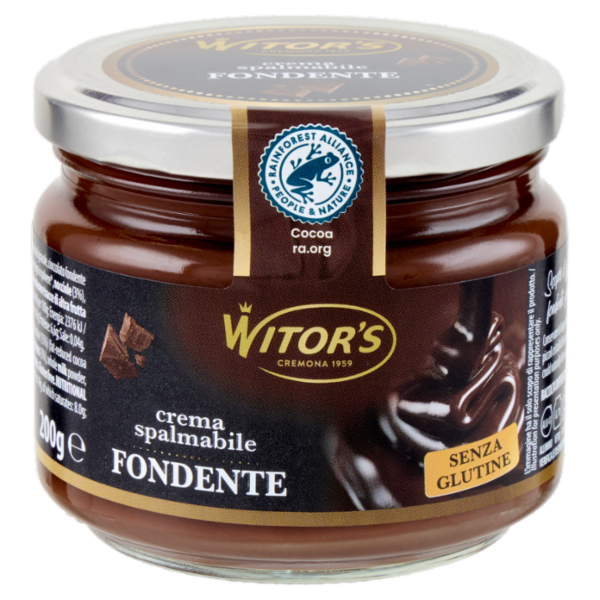 Witor's crema spalmabile Fondente 200 g