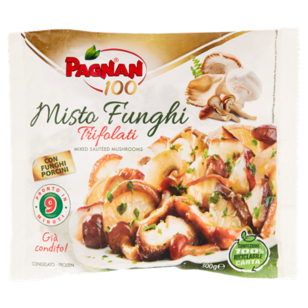 Pagnan 100 Misto Funghi Trifolati Congelato 300 g