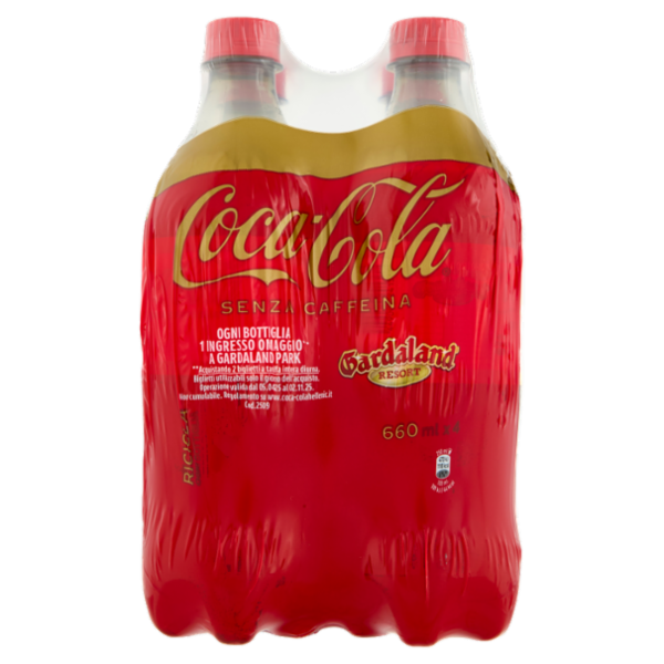Coca-Cola Senza Caffeina PET 4 x 66 cl