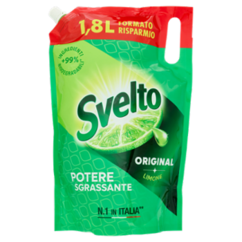 Svelto Original Potere Sgrassante Limone 1,8 L