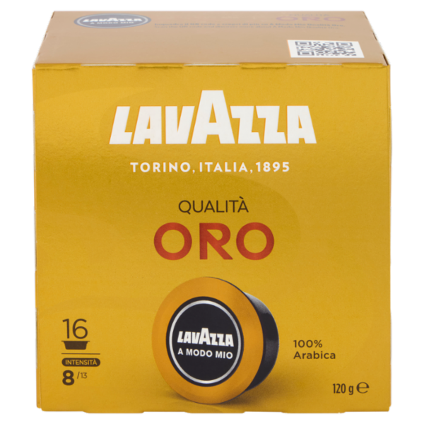 Lavazza A Modo Mio Qualità Oro 16 Capsule 120 g