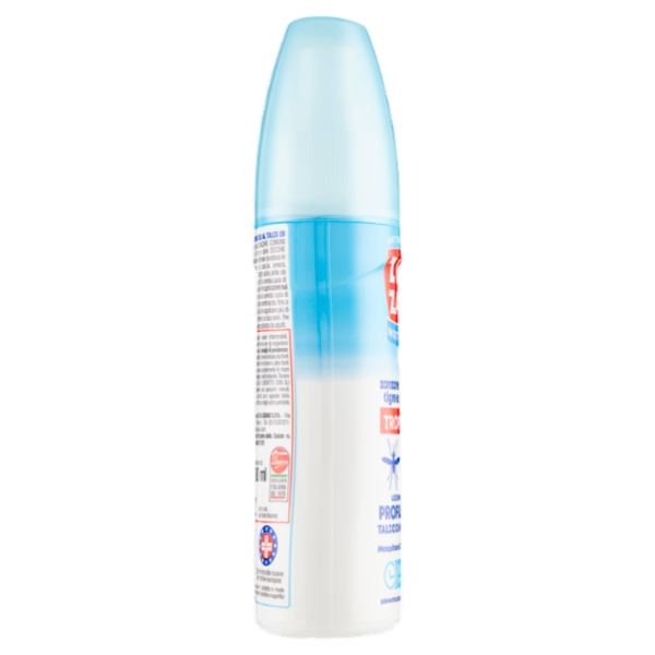 Zig Zag Insetti-Via Antipuntura Tropical zanzare comuni, tigre e zecche Talco di Marsiglia 100 ml