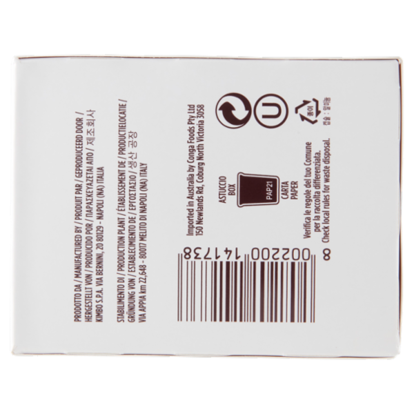 Kimbo Espresso Barista Ristretto Capsule Compatibili con le Macchine Nespresso* 30 x 5,5 g