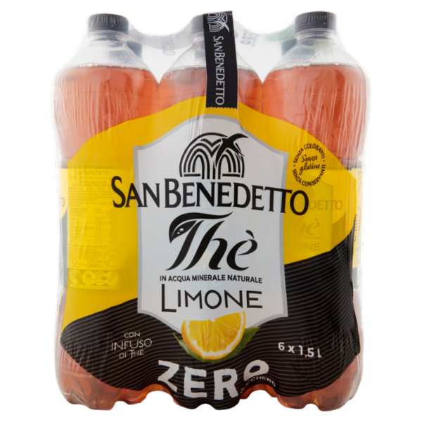 San Benedetto Thè Limone Zero 6 x 1,5 L