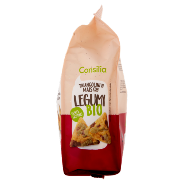 Consilia Triangoli di Mais con Legumi Biologici 70 g