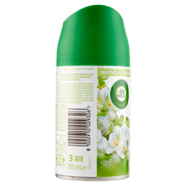 Air Wick Freshmatic Ricarica Fresia Bianca e Gelsomino Profumatore per ambiente 250 ml
