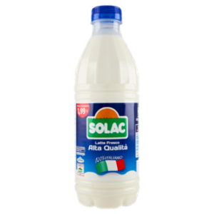 Solac Latte Fresco Alta Qualità 100% Italiano 1000 Ml