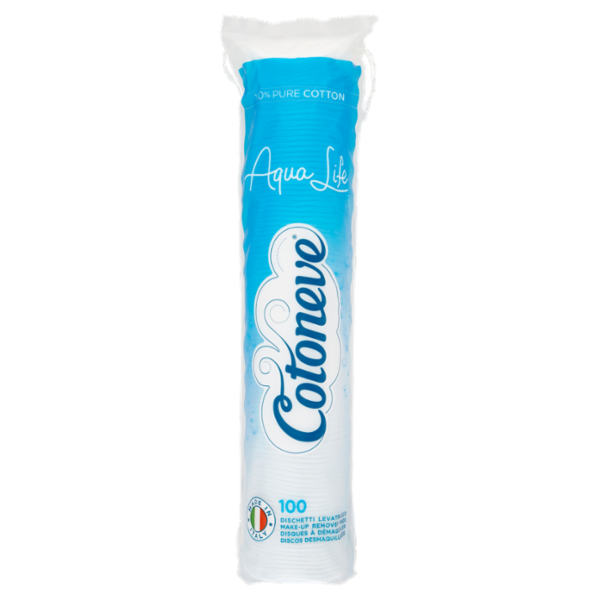 Cotoneve Aqua Life Dischetti Levatrucco 100 pz