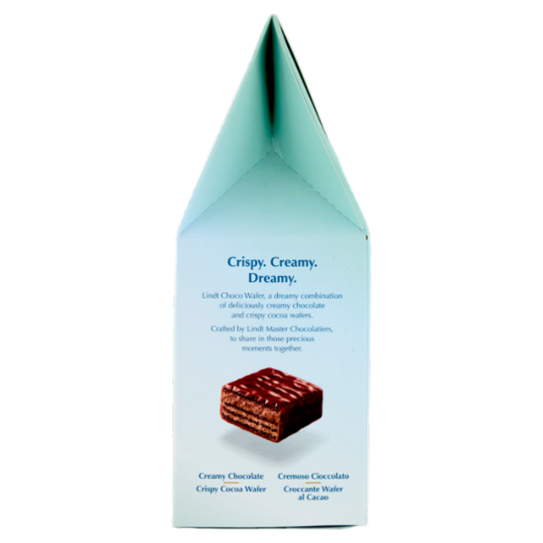 Lindt Choco Wafer confezioni cioccolatini wafer e cioccolato latte 130 g