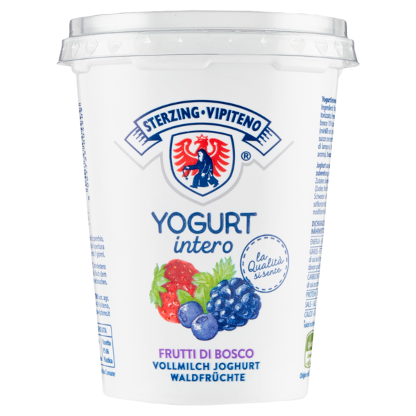 Sterzing Vipiteno Yogurt intero Frutti di Bosco 500 g