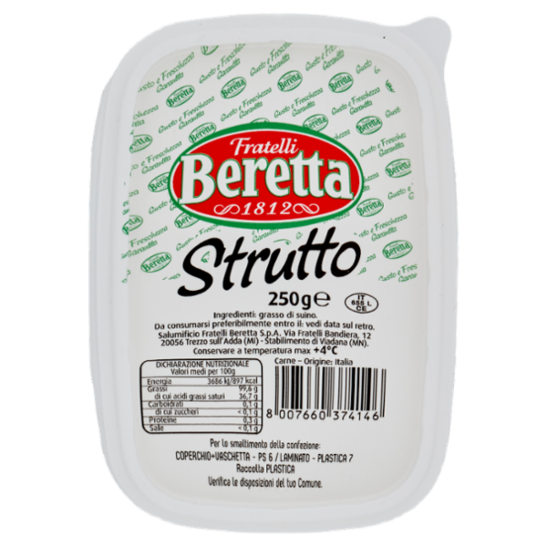 Fratelli Beretta Strutto 250 g