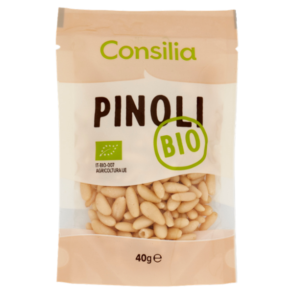 Consilia Frutta Secca Pinoli Sgusciati Biologici 40 g