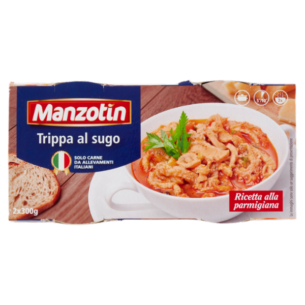 Manzotin Trippa al sugo 2 x 300 g