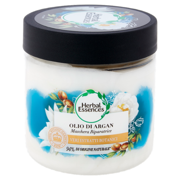 Herbal Essences Maschera Capelli Riparatrice con Olio di Argan 250 ml