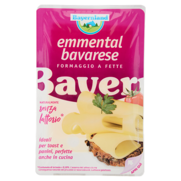 Bayernland emmental bavarese Formaggio a Fette 100 g