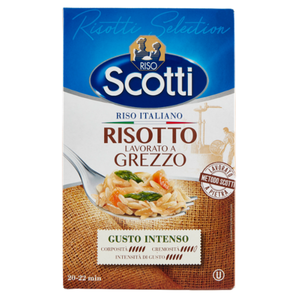 Riso Scotti Risotti Selection Risotto Lavorato a Grezzo 1 Kg