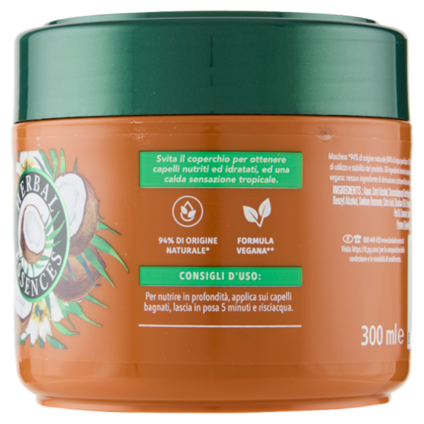 Herbal Essences Idrata profumo di cocco Maschera per Capelli 300 ml