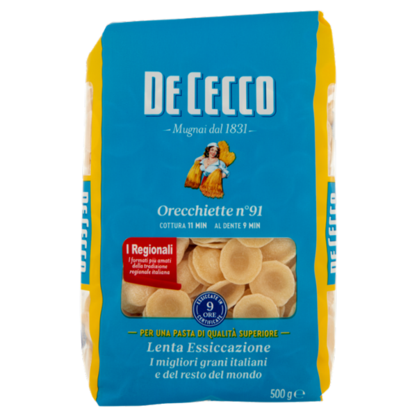 De Cecco Orecchiette n°91 500 g