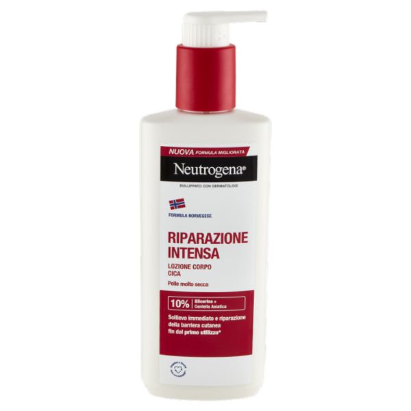 Neutrogena Riparazione Intensa Lozione Corpo Cica Pelle molto secca 250 ml