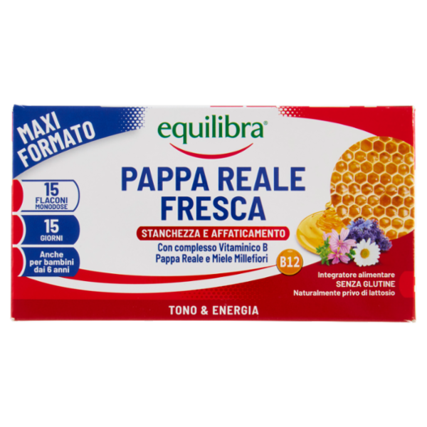 equilibra Pappa Reale Fresca 15 Flaconi Monodose 225 ml