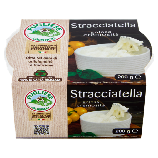 Caseificio Pugliese Stracciatella 200 g